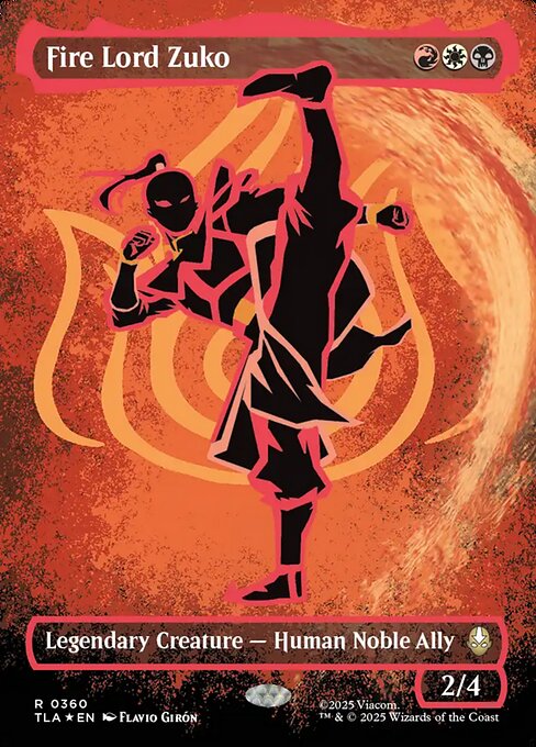 Fire Lord Zuko #360 from Avatar: The Last Airbender