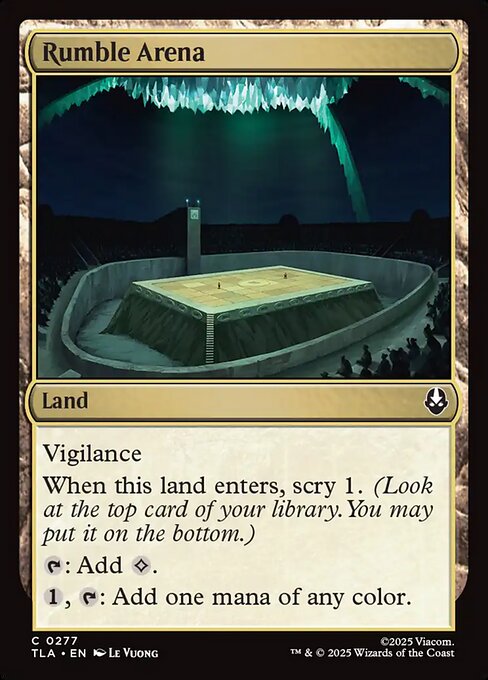 Rumble Arena #277 from Avatar: The Last Airbender