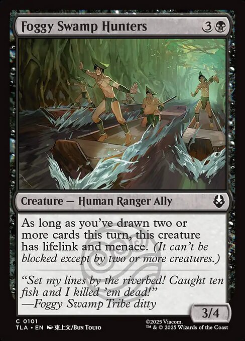 Foggy Swamp Hunters #101 from Avatar: The Last Airbender