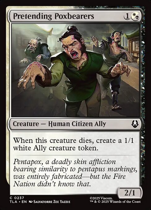 Pretending Poxbearers #237 from Avatar: The Last Airbender