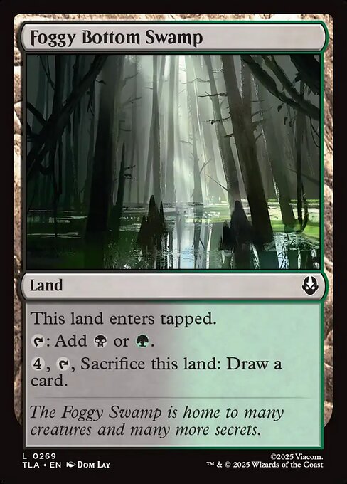 Foggy Bottom Swamp #269 from Avatar: The Last Airbender