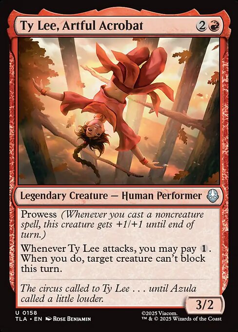 Ty Lee, Artful Acrobat #158 from Avatar: The Last Airbender