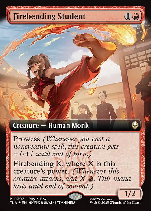 Firebending Student #393 from Avatar: The Last Airbender