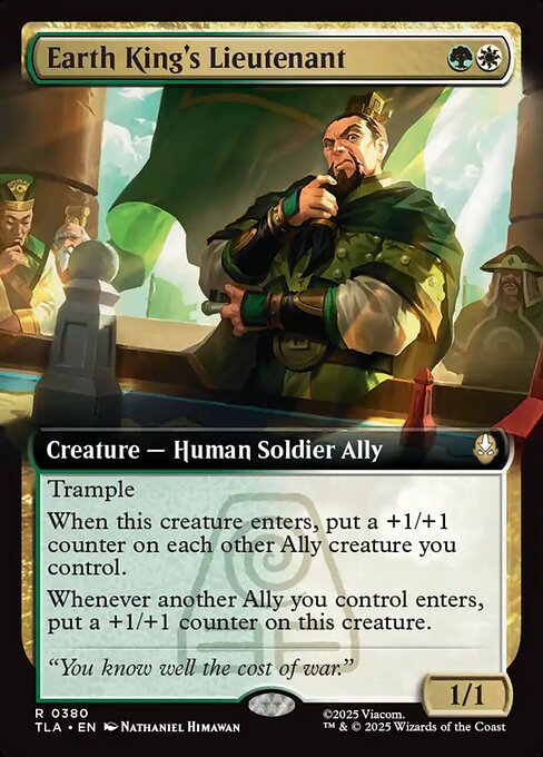 Earth King's Lieutenant #380 from Avatar: The Last Airbender