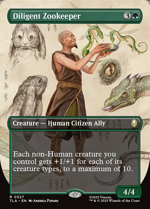 Diligent Zookeeper #327 from Avatar: The Last Airbender