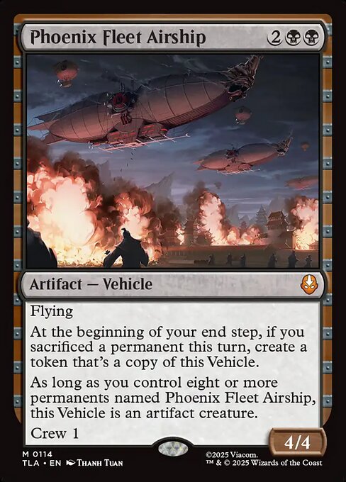 Phoenix Fleet Airship #114 from Avatar: The Last Airbender