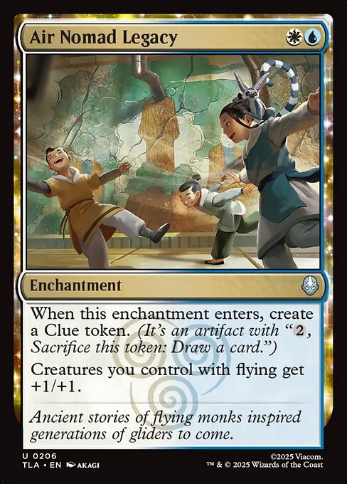 Air Nomad Legacy #206 from Avatar: The Last Airbender