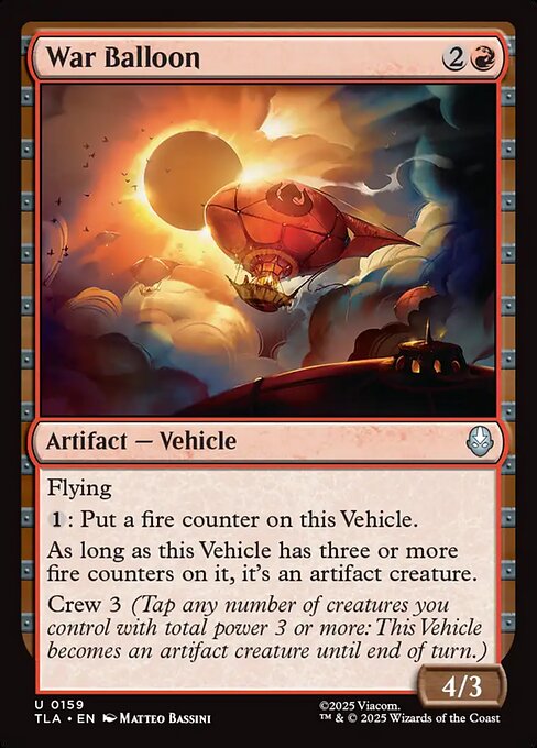War Balloon #159 from Avatar: The Last Airbender