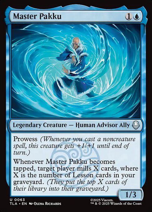 Master Pakku #63 from Avatar: The Last Airbender