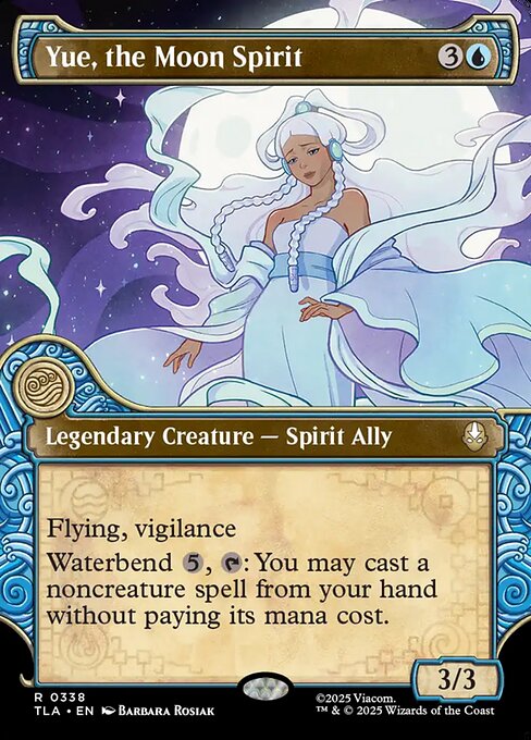 Yue, the Moon Spirit #338 from Avatar: The Last Airbender