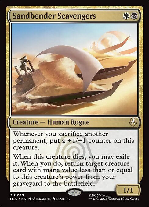 Sandbender Scavengers #239 from Avatar: The Last Airbender