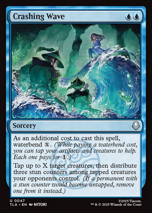 Crashing Wave #47 from Avatar: The Last Airbender