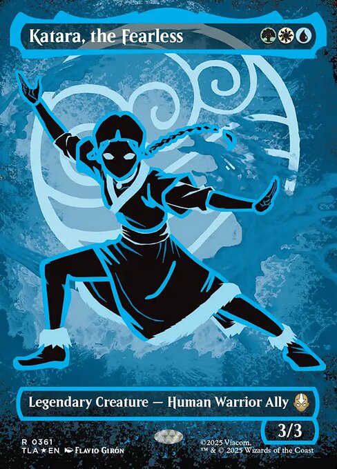 Katara, the Fearless #361 from Avatar: The Last Airbender