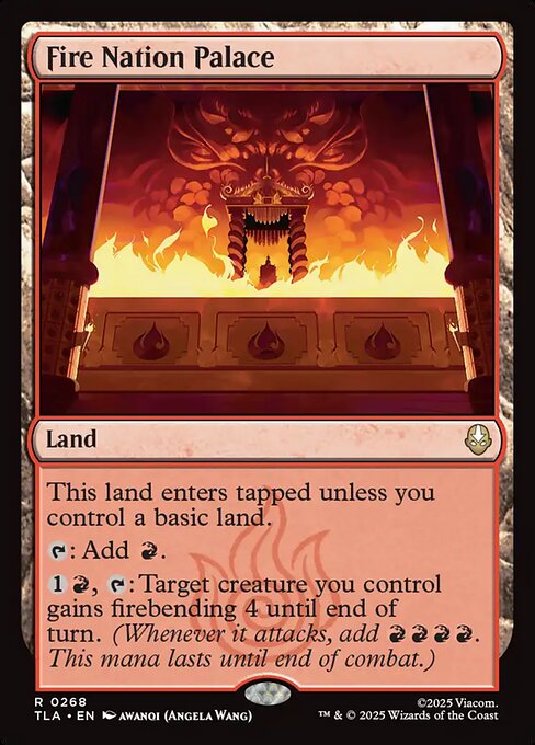 Fire Nation Palace #268 from Avatar: The Last Airbender
