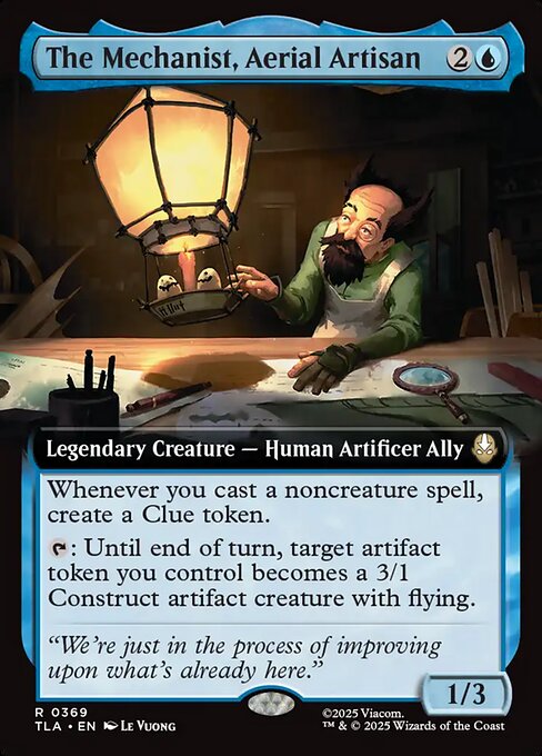 The Mechanist, Aerial Artisan #369 from Avatar: The Last Airbender