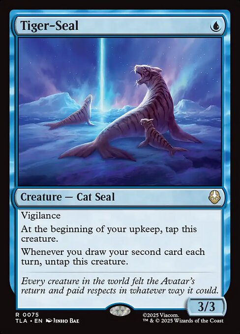 Tiger-Seal #75 from Avatar: The Last Airbender