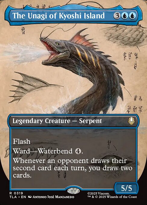 The Unagi of Kyoshi Island #319 from Avatar: The Last Airbender