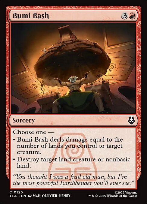 Bumi Bash #125 from Avatar: The Last Airbender
