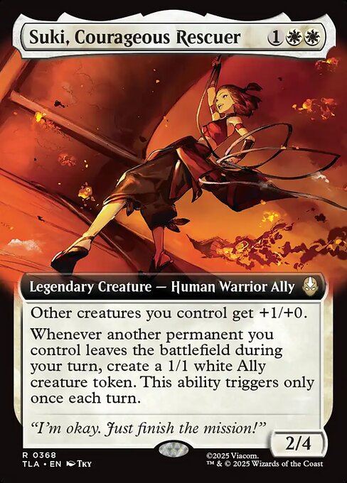 Suki, Courageous Rescuer #368 from Avatar: The Last Airbender