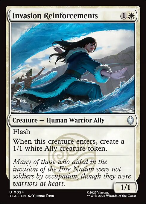 Invasion Reinforcements #24 from Avatar: The Last Airbender
