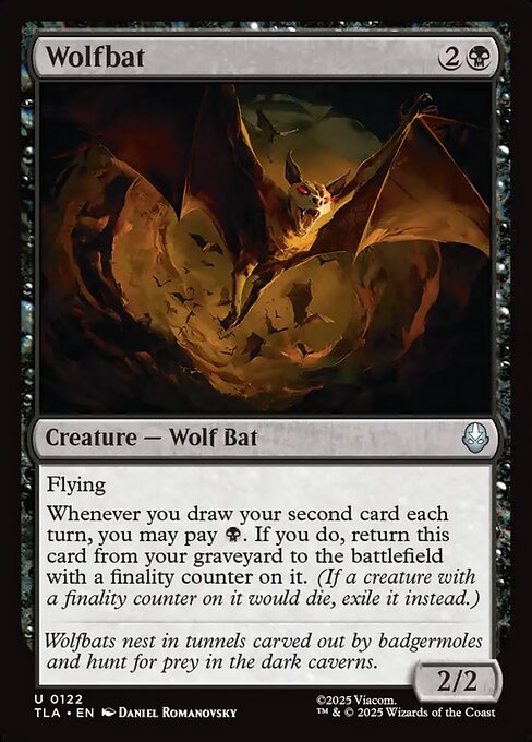 Wolfbat #122 from Avatar: The Last Airbender
