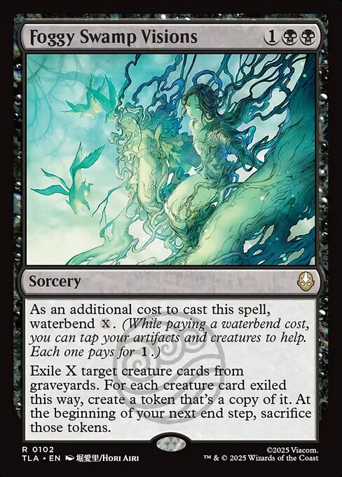 Foggy Swamp Visions #102 from Avatar: The Last Airbender