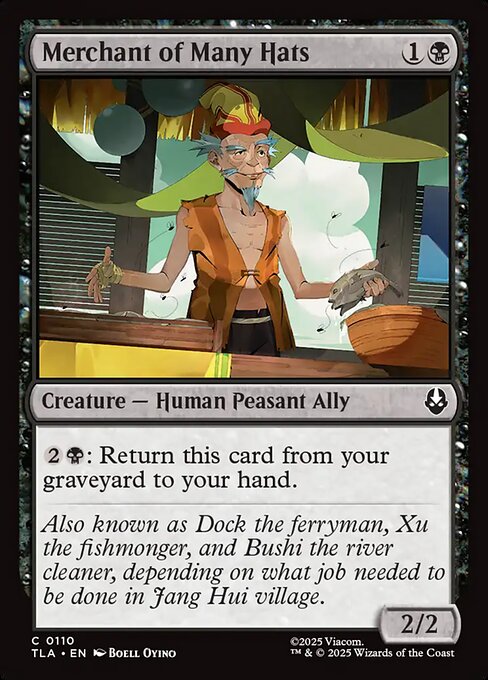 Merchant of Many Hats #110 from Avatar: The Last Airbender