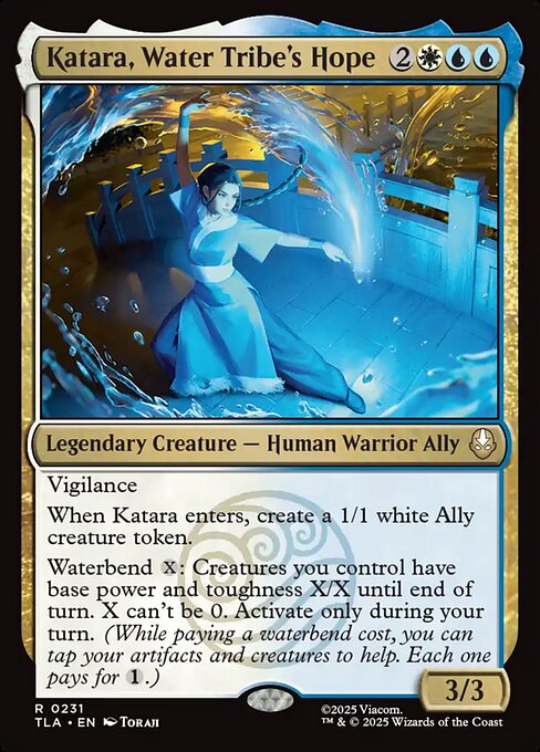 Katara, Water Tribe's Hope #231 from Avatar: The Last Airbender
