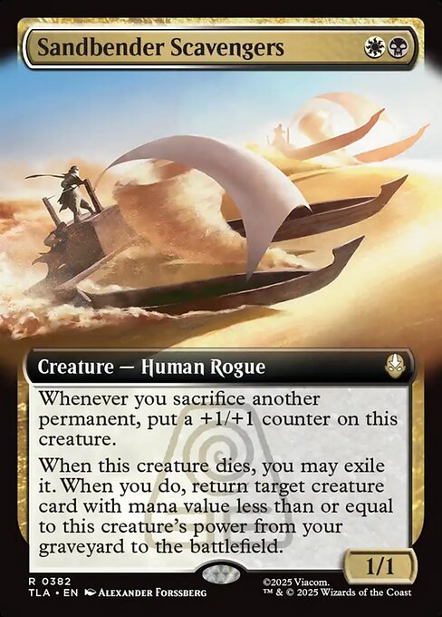 Sandbender Scavengers #382 from Avatar: The Last Airbender