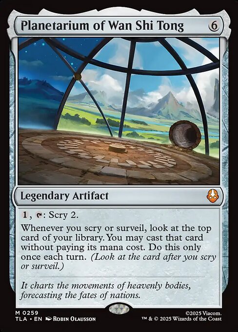 Planetarium of Wan Shi Tong #259 from Avatar: The Last Airbender
