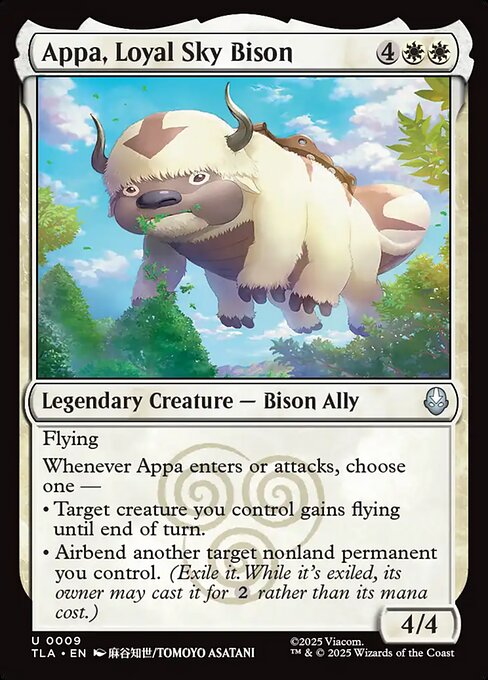 Appa, Loyal Sky Bison #9 from Avatar: The Last Airbender