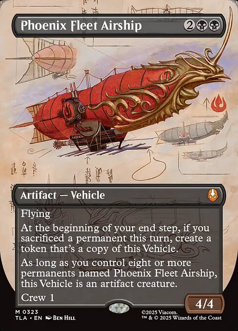 Phoenix Fleet Airship #323 from Avatar: The Last Airbender