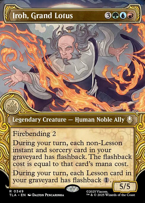 Iroh, Grand Lotus #349 from Avatar: The Last Airbender