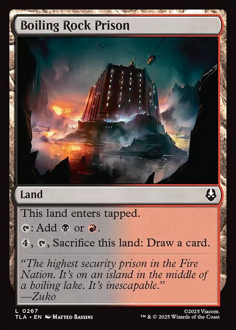Boiling Rock Prison #267 from Avatar: The Last Airbender