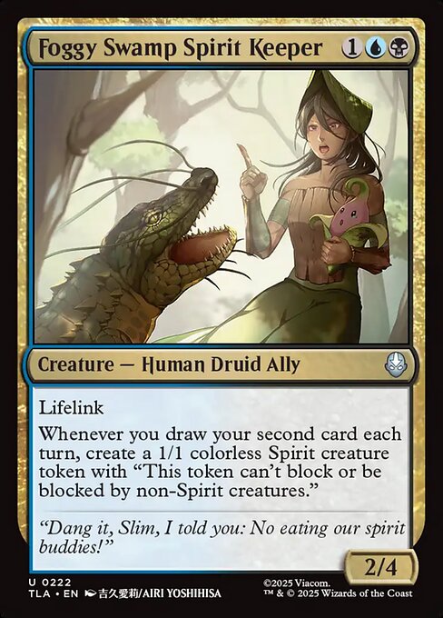 Foggy Swamp Spirit Keeper #222 from Avatar: The Last Airbender