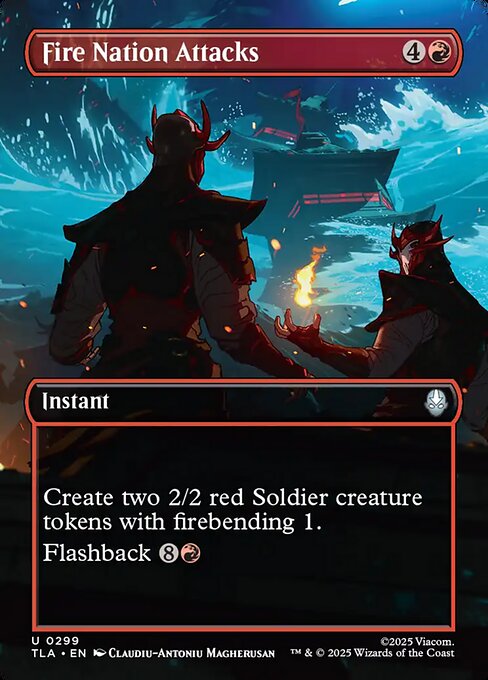 Fire Nation Attacks #299 from Avatar: The Last Airbender
