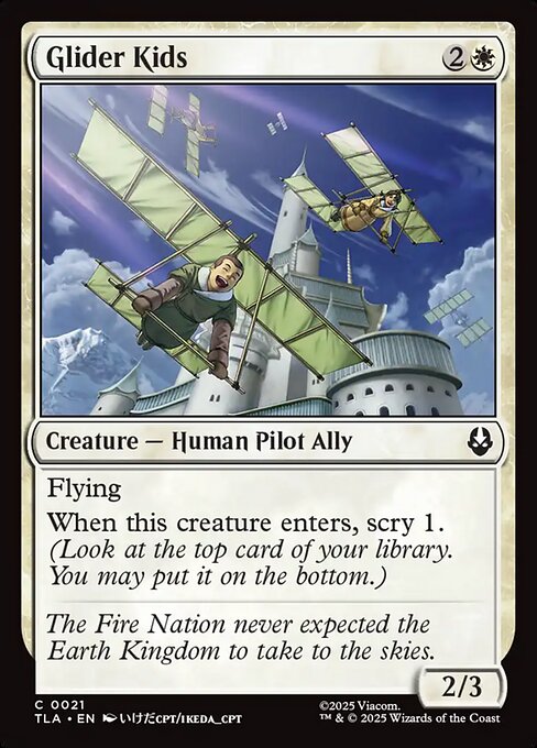 Glider Kids #21 from Avatar: The Last Airbender