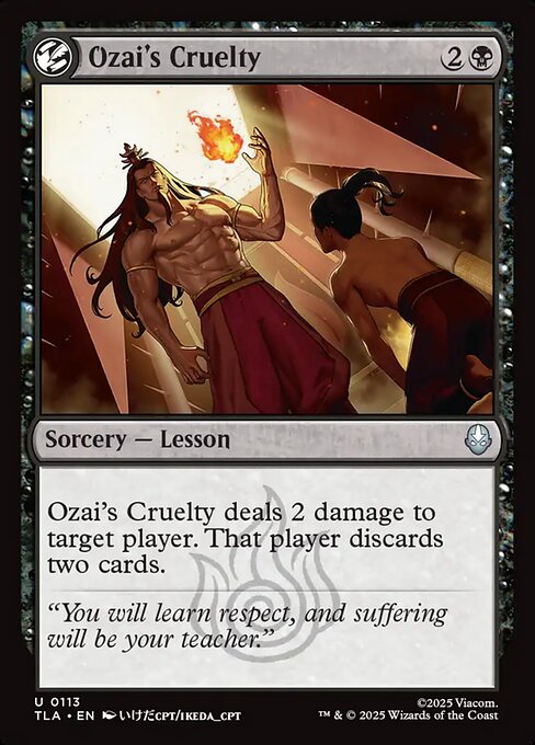 Ozai's Cruelty #113 from Avatar: The Last Airbender