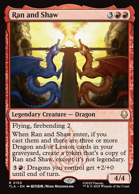 Ran and Shaw #150 from Avatar: The Last Airbender