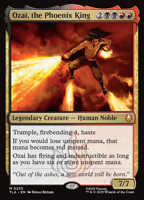 Ozai, the Phoenix King #235 from Avatar: The Last Airbender