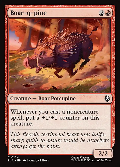 Boar-q-pine #124 from Avatar: The Last Airbender