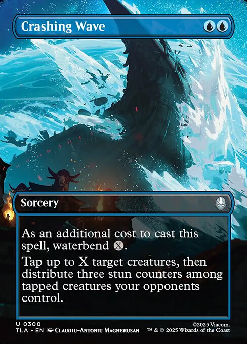 Crashing Wave #300 from Avatar: The Last Airbender
