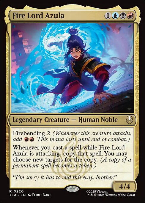 Fire Lord Azula #220 from Avatar: The Last Airbender
