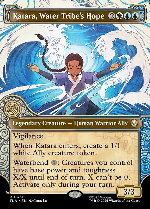 Katara, Water Tribe's Hope #351 from Avatar: The Last Airbender