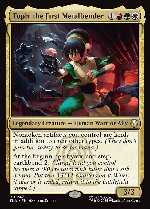 Toph, the First Metalbender #247 from Avatar: The Last Airbender