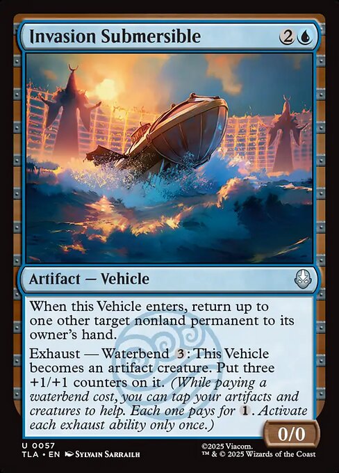 Invasion Submersible #57 from Avatar: The Last Airbender