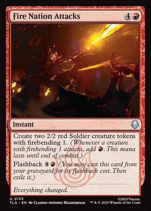 Fire Nation Attacks #133 from Avatar: The Last Airbender