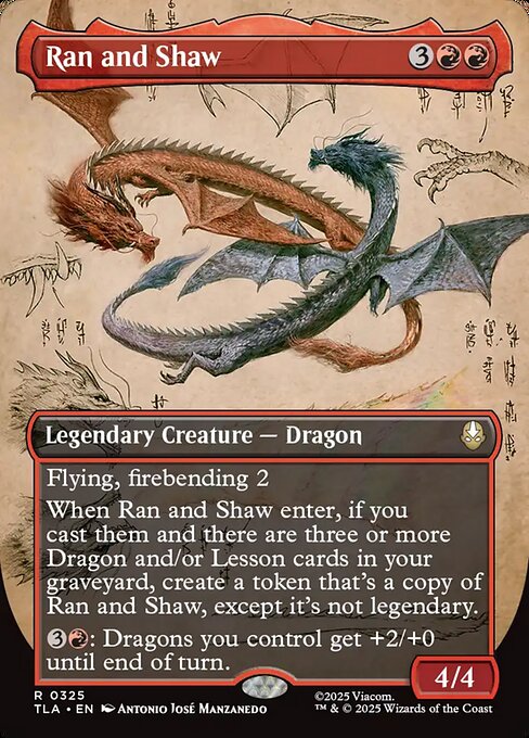Ran and Shaw #325 from Avatar: The Last Airbender