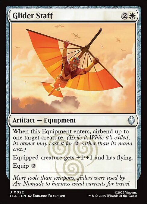 Glider Staff #22 from Avatar: The Last Airbender