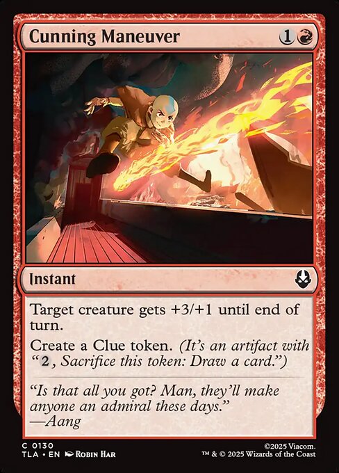 Cunning Maneuver #130 from Avatar: The Last Airbender